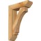 Ekena Millwork Imperial Slat Rough Sawn Bracket w/ Offset Brace, Western Red Cedar, 6"W x 20"D x 28"H BKT0604X20X28IMP06RWR - alternate 1